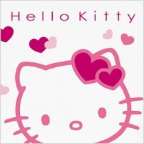 Guardanapos Hello Kitty