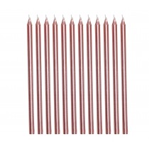 Velas Rosa Gold 13cms - 12...