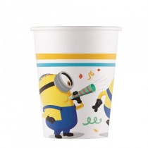 Copos Papel Minions 8unid