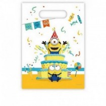Sacos Prenda Minions 6 unid