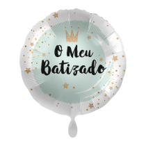 Balão Foil STD O meu Batizado 