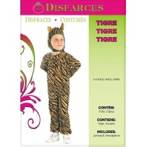 Disfarce Carnaval Tigre