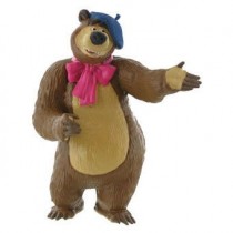 Deco Bolo Masha - Urso Pintor