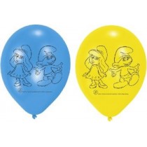 Balões latex Smurfs