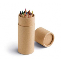Tubo de 12 lápis de cor