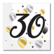 Guardanapos Milestone 30...