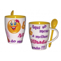 Caneca c/colher Afilhada