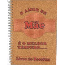 Livro Receitas Mãe