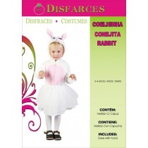 Disfarce Coelhinha 3-4 Anos