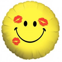 Balão Foil Emoji Kiss face...