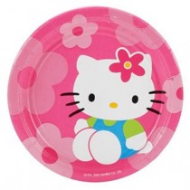 Pratos Hello Kitty