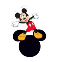 Grinalda Mickey com letras...