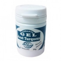 Corante Gel Azul turquesa 30g