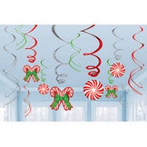 Swirls doces de natal