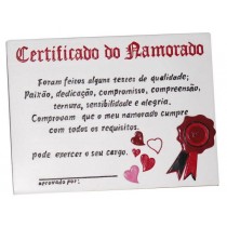 Certificado Namorado