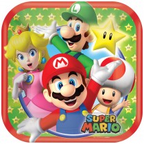 Pratos Super Mario 18cm