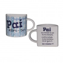 Meia caneca riscas Pai