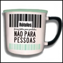 Caneca Vintage Rótulos Não...