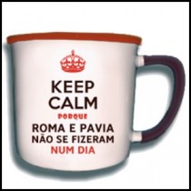 Caneca Vintage Roma e Pavia