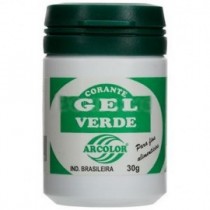 Arcolor Corante Gel Verde 30g