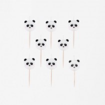 Velas Panda 8 unidades