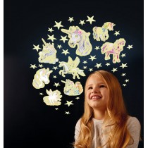 Glow Unicornios + estrelas