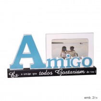 Moldura Amigo 3D