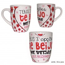 Caneca Oval Beijo