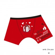 Boxer vermelho Prenda M