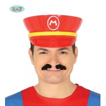 Boné Plastico Super Mario