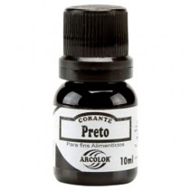 Corante Liquido Preto 10ml