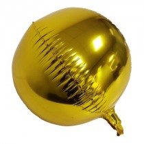 Balão Foil Ouro 4D