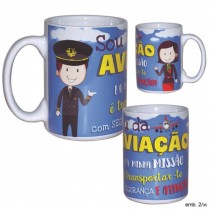 Caneca Aviação