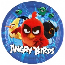 Pratos Angry Birds