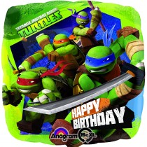 Balão Foil Turtles