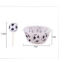 Formas Cupcakes Futebol com...