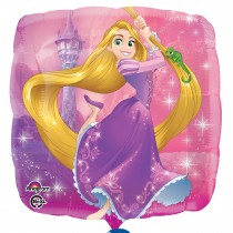 Balão Foil Square Rapunzel