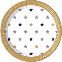 Pratos estrelas milestone 23cm