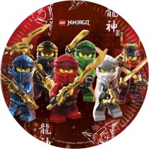 Pratos Lego Ninjago 23cm