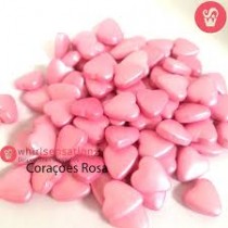 WS Corações Mini Rosa Claro...