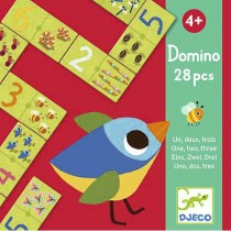 Djeco Dominó 1,2,3 - 28 peças