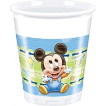 Copos Mickey baby 8unid