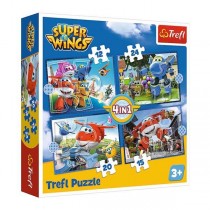 Trefl Puzzle 4em 1 Super Wings