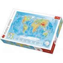 Puzzle Mapa Mundo 1000 pçs
