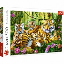Trefl Puzzle Familia de...