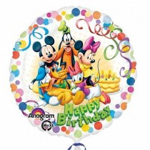 Balão Foil Mickey Amigos 43cm