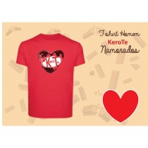 T- Shirt Homem Vermelha Kerote