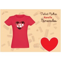 T-Shirt Senhora Vermelha...