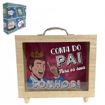 Mealheiro Mala "sonhos "Pai