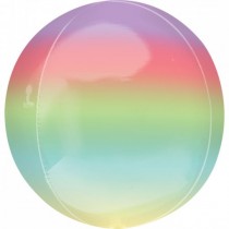 Balão foil ORBZ arco iris....